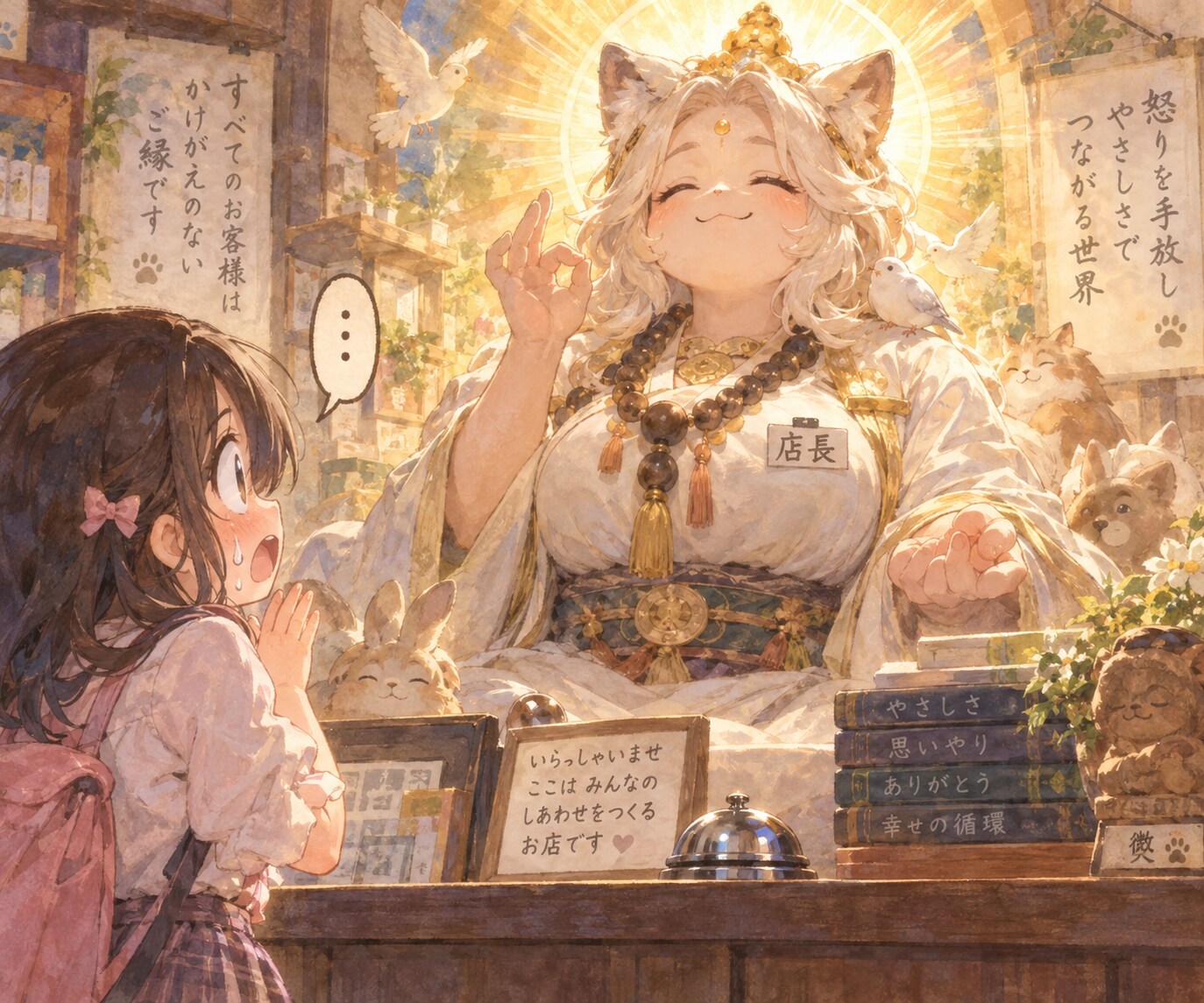 そして店長は神になった（ついでに指が増えた） | の人気AIイラスト・グラビア