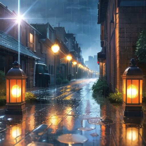 雨の日 | の人気AIイラスト・グラビア