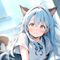 猫の少女 3枚目