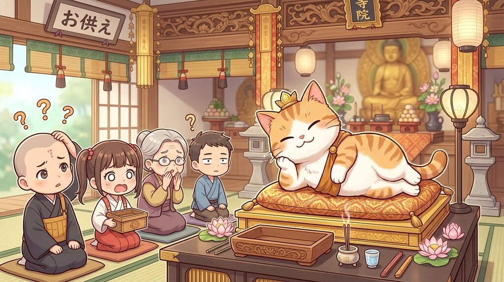 御仏や寝てござつても花と銭