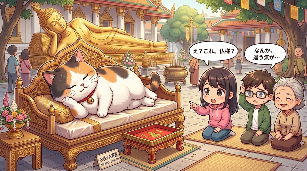 御仏や寝てござつても花と銭