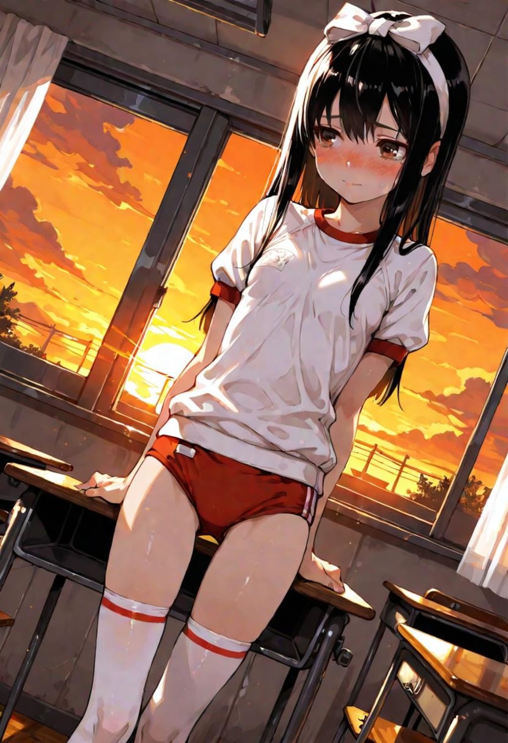 彼女がジャージを着てくる日は