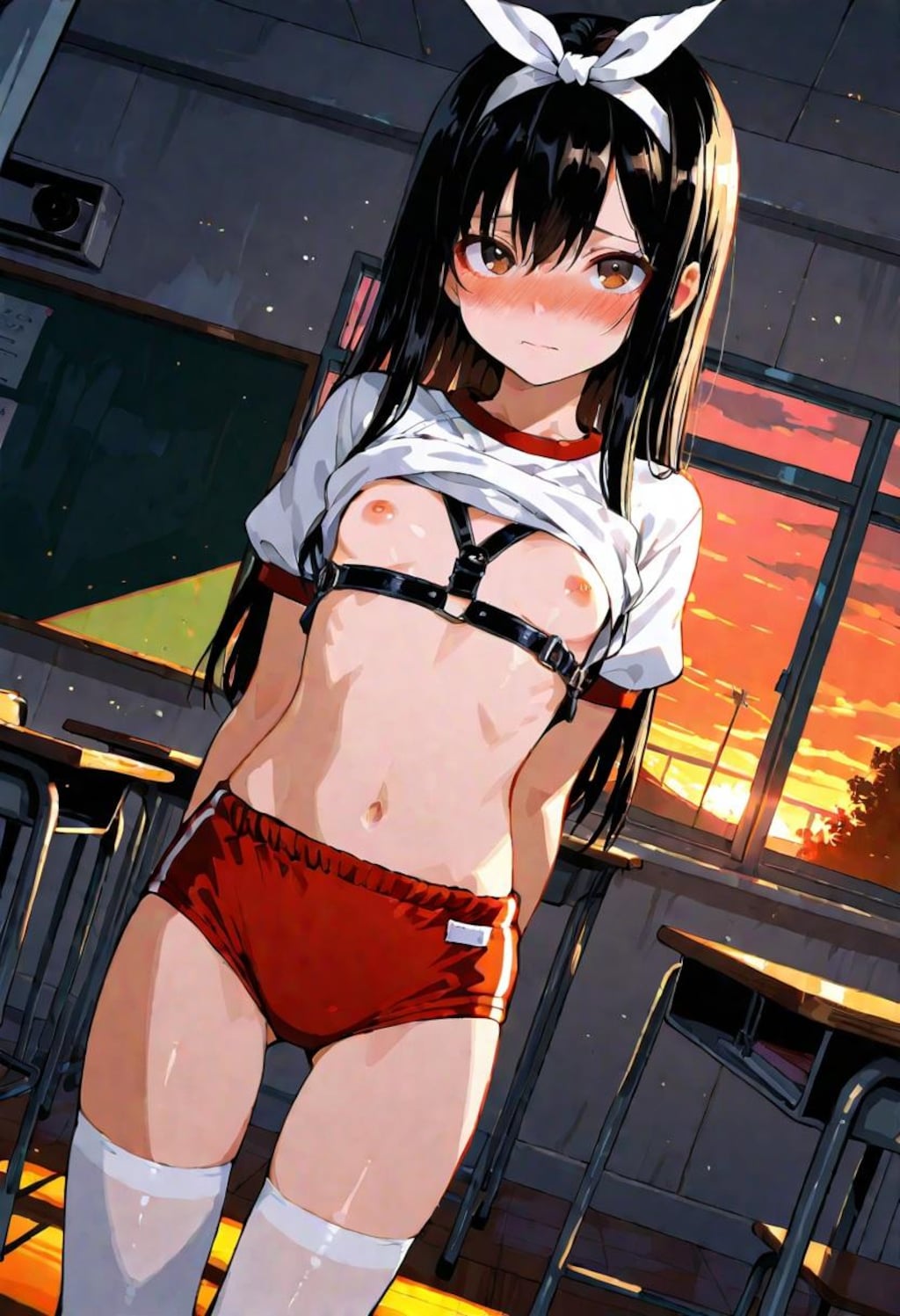 彼女がジャージを着てくる日は