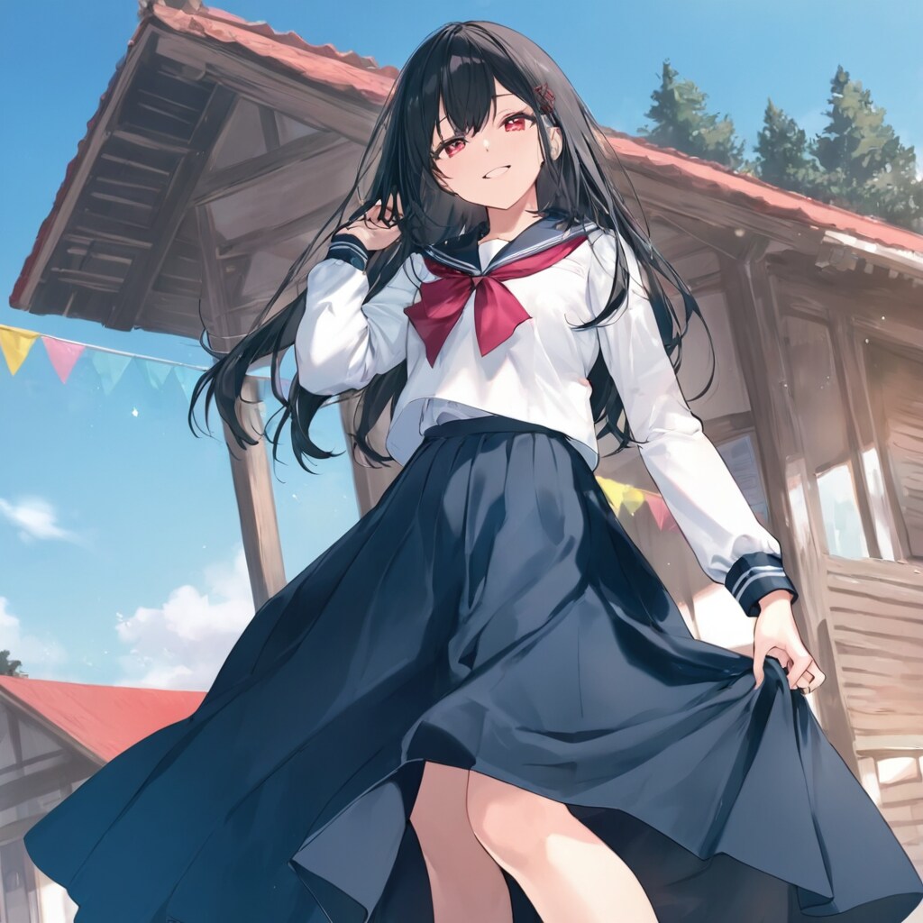 春晴れにロングスカートししょちゃんや　弾