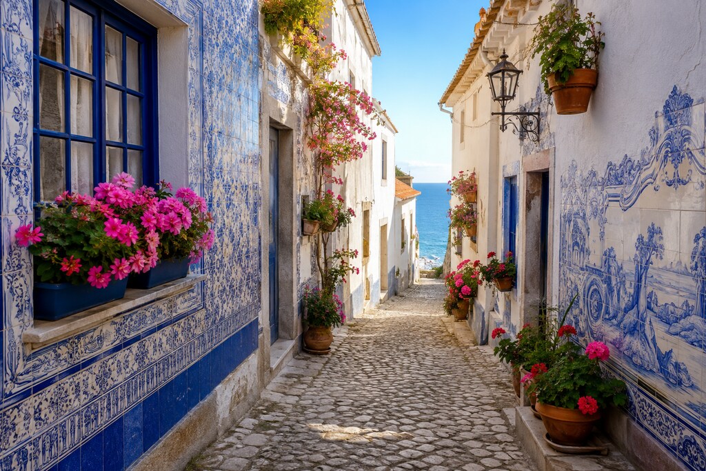 Fantasy of White and Blue