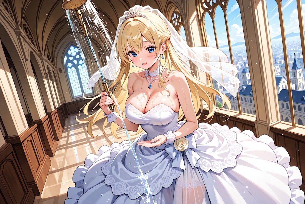LILYで金髪さんジューンブライド2