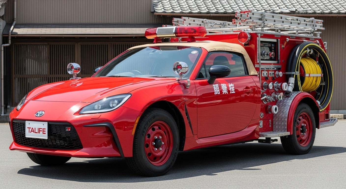 GR86消防車 | の人気AIイラスト・グラビア