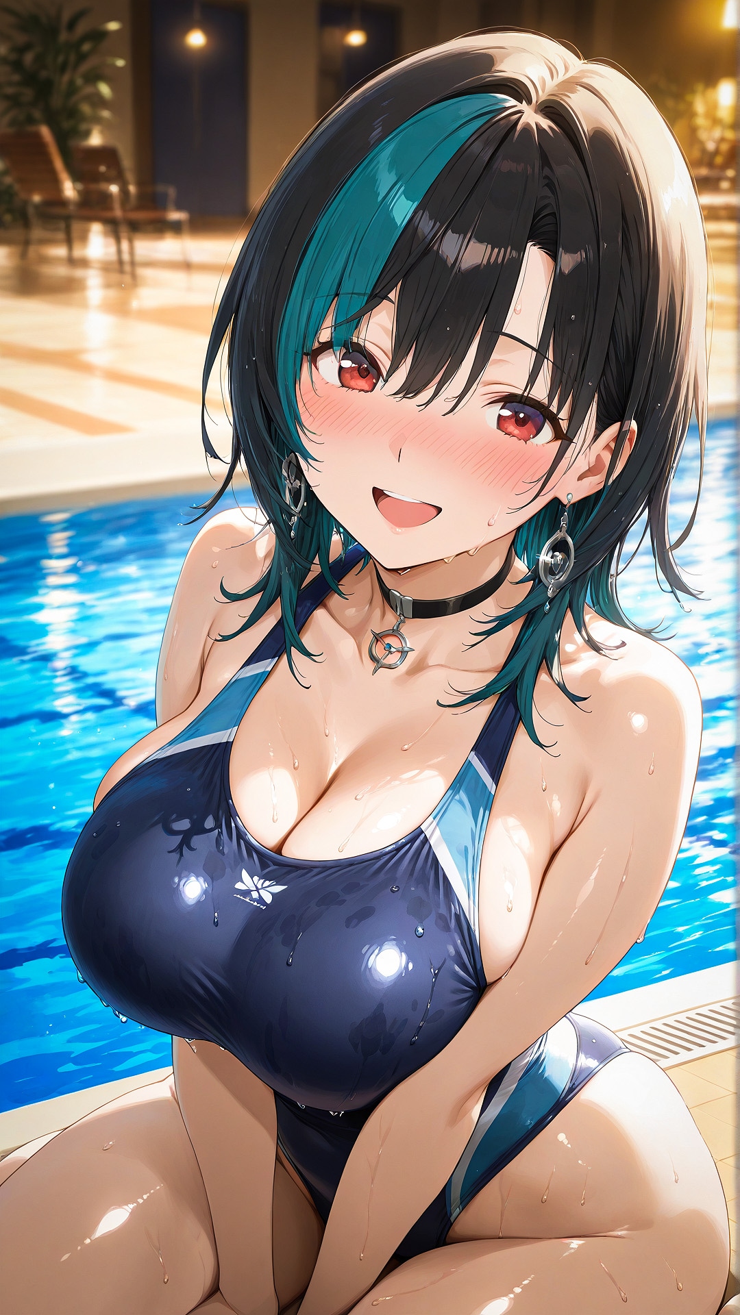 本日の水着　競水ちはやさん