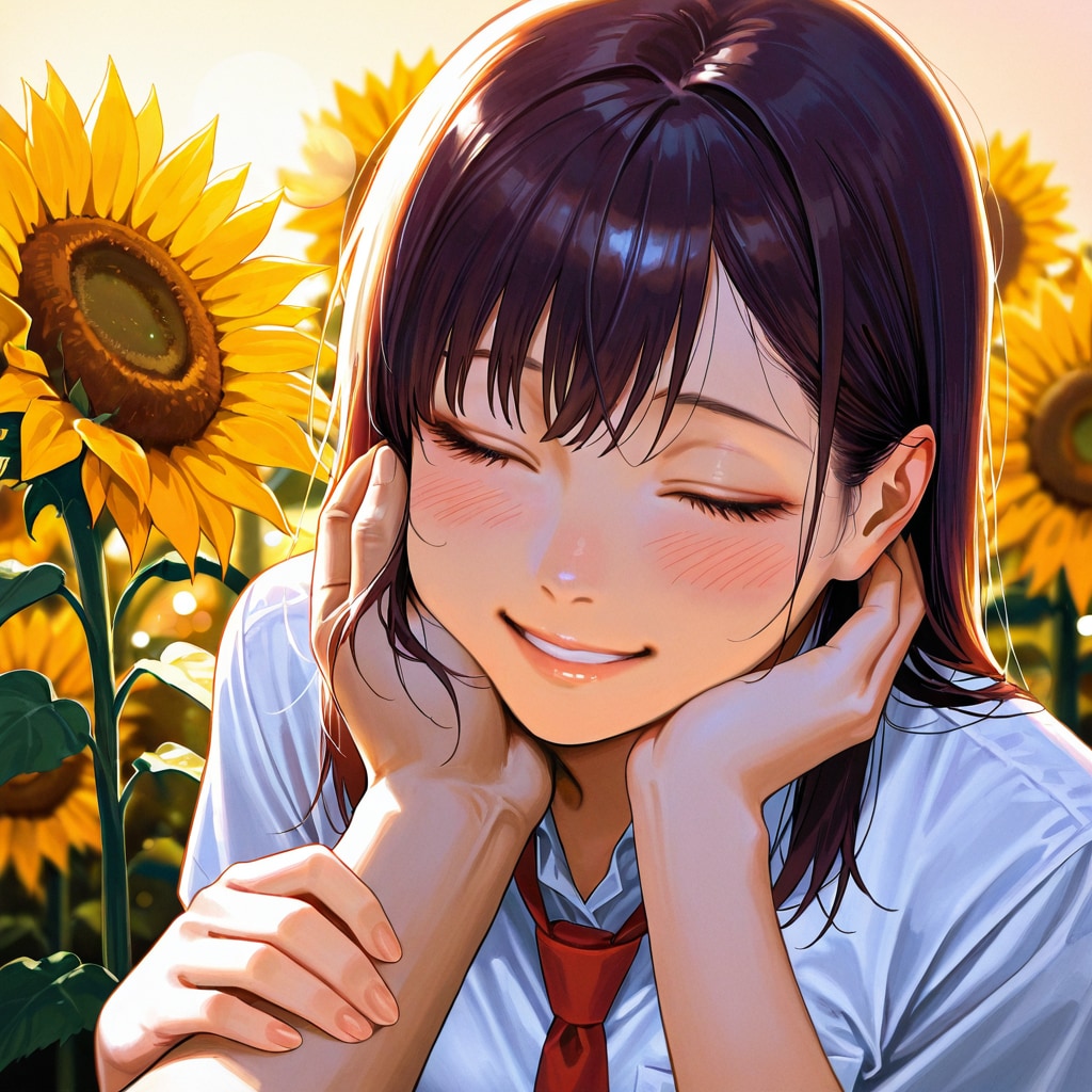 ひまわりが似合う副産物