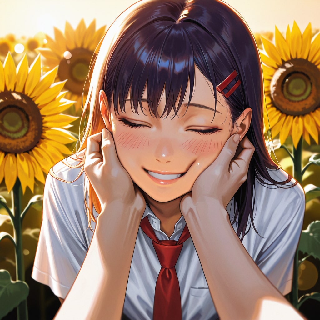 ひまわりが似合う副産物