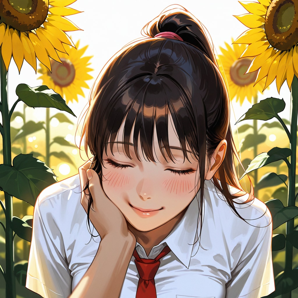 ひまわりが似合う副産物