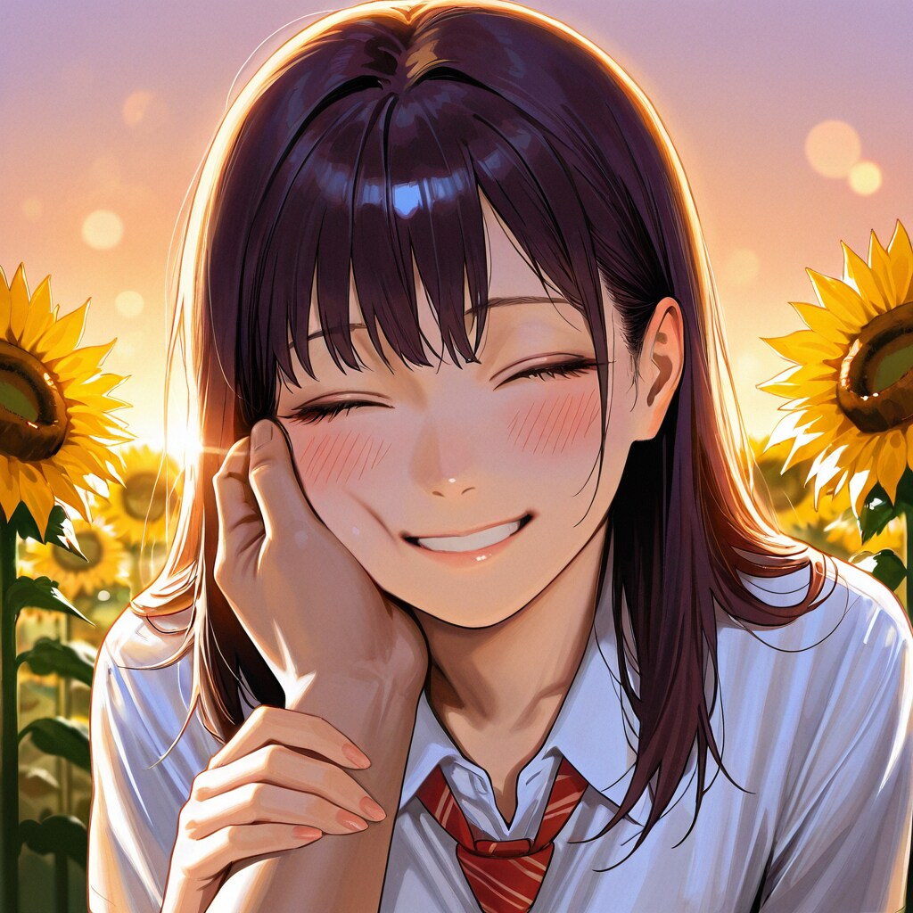 ひまわりが似合う副産物