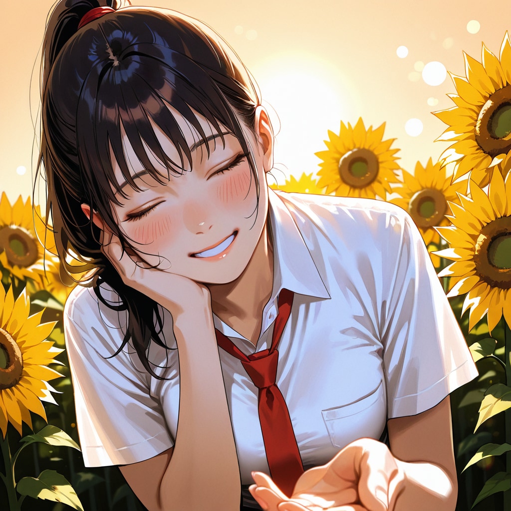 ひまわりが似合う副産物