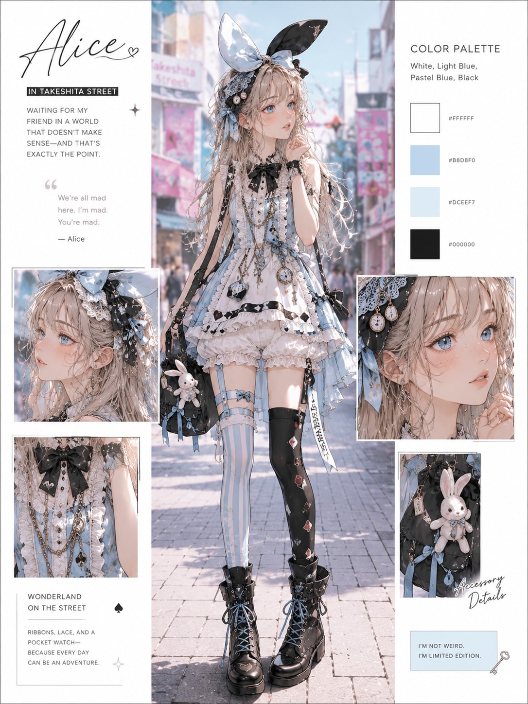 Wonderland Street Alice | の人気AIイラスト・グラビア