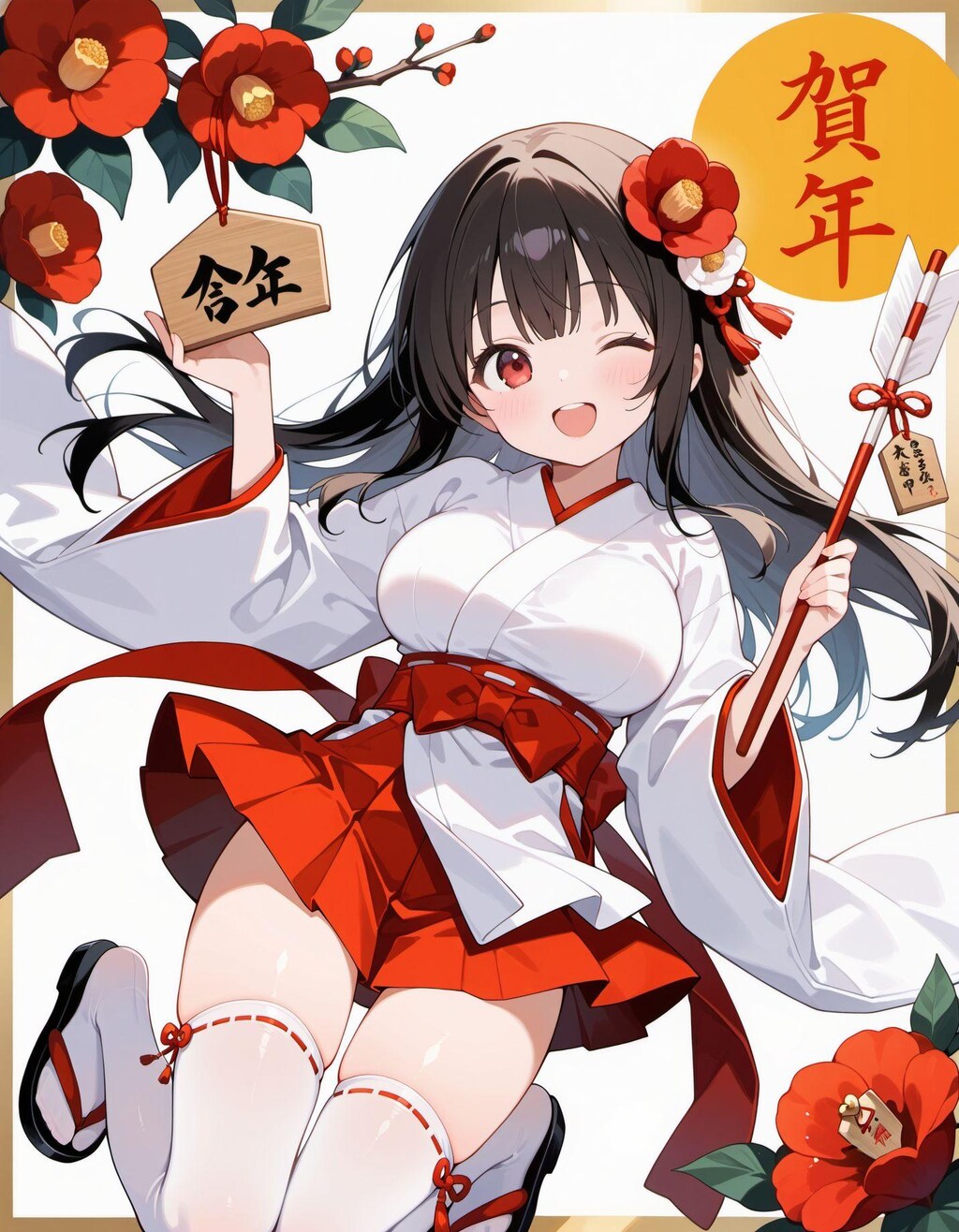 年賀みこさん
