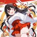 年賀みこさん 3枚目