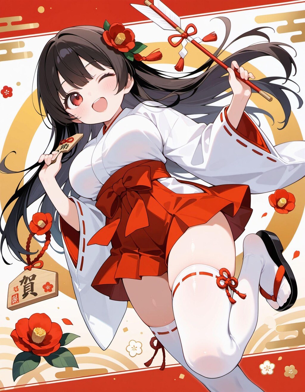 年賀みこさん
