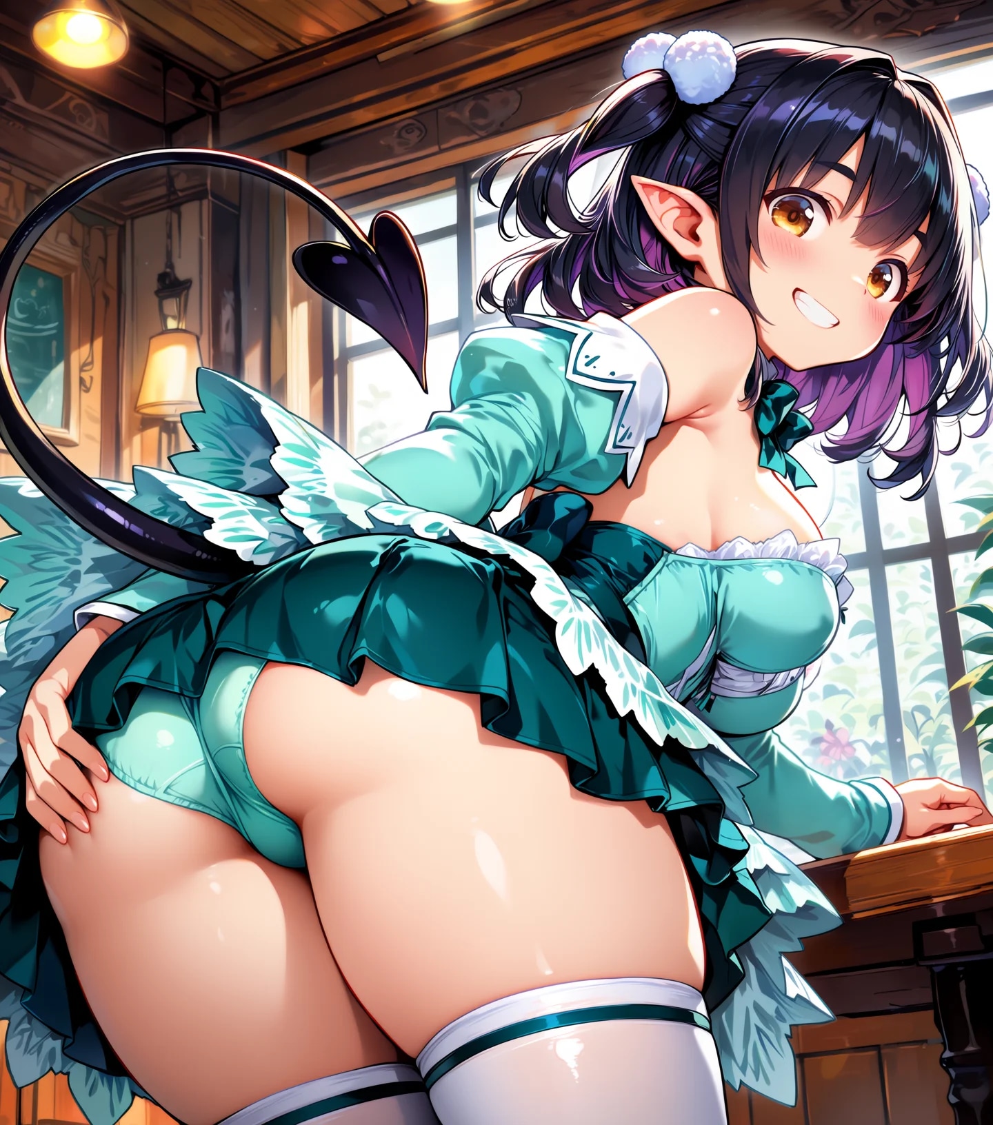 誘惑してくる娘
