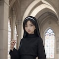 可愛い修道女3 4枚目