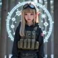 人族の支援を受けるエルフ軍の少女たち⑥「この力だけは使いたくなかった…、森も動物たちも、何もかも凍らせてしまうから…」 2枚目
