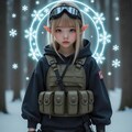 人族の支援を受けるエルフ軍の少女たち⑥「この力だけは使いたくなかった…、森も動物たちも、何もかも凍らせてしまうから…」 4枚目