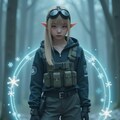 人族の支援を受けるエルフ軍の少女たち⑥「この力だけは使いたくなかった…、森も動物たちも、何もかも凍らせてしまうから…」 7枚目