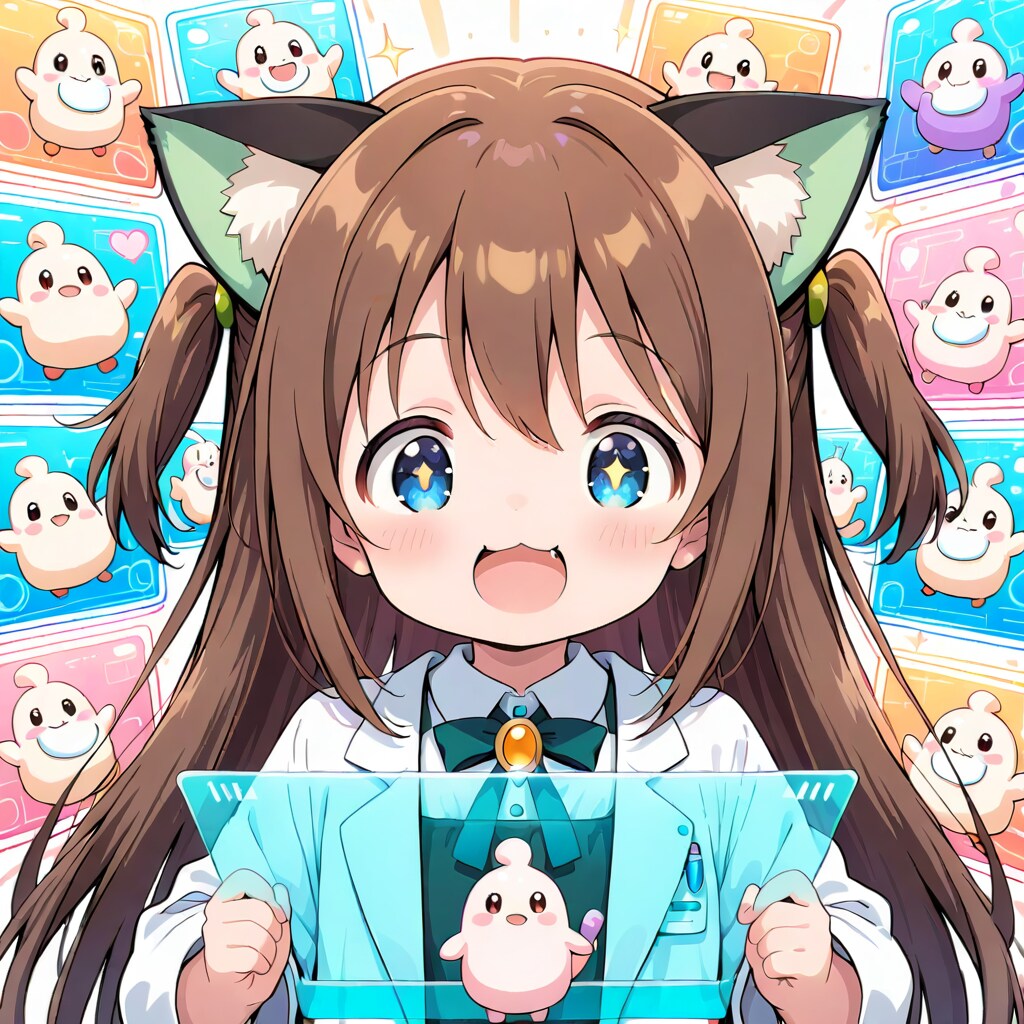 サイエンティストな小さな女の子