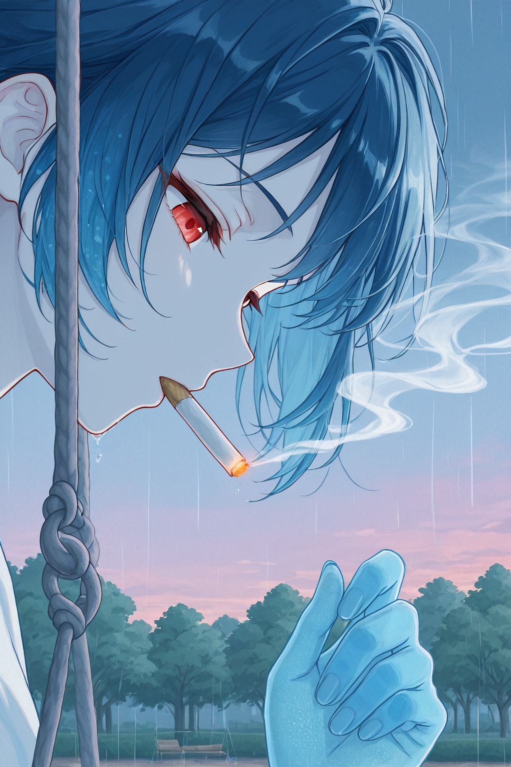 時雨の蛍