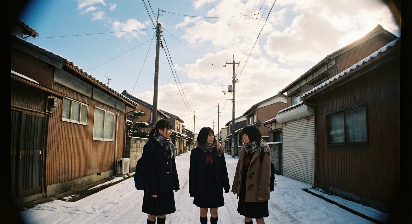 登校写真