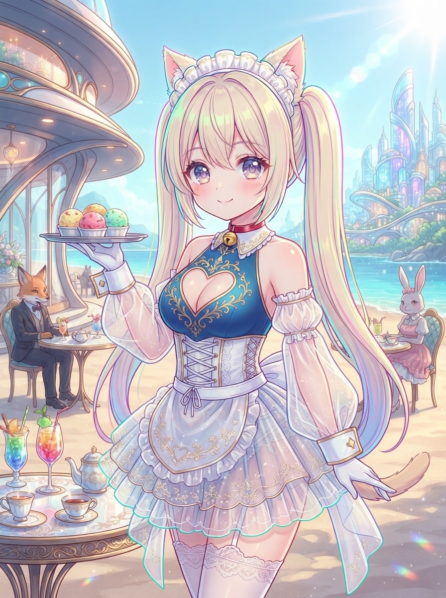 ネコミミジェラート | の人気AIイラスト・グラビア