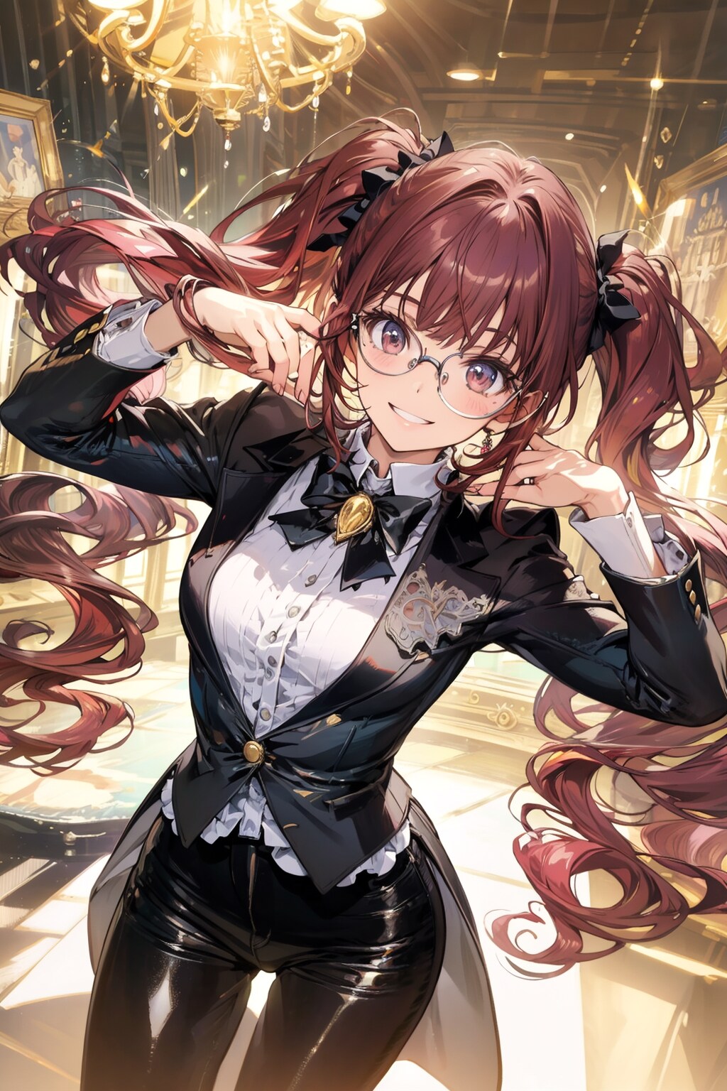 今日デビューです、眼鏡ディーラー