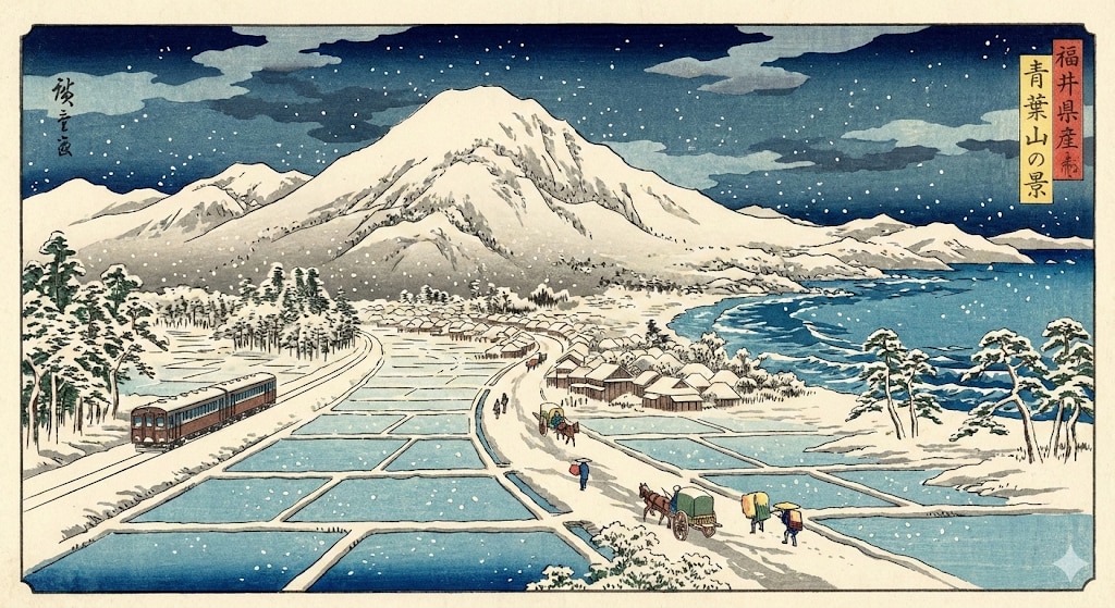 若狭富士と小浜線 | の人気AIイラスト・グラビア