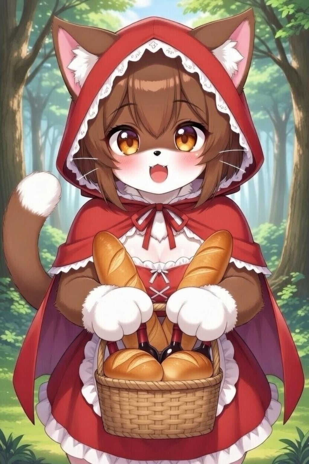 赤ずきんまろん