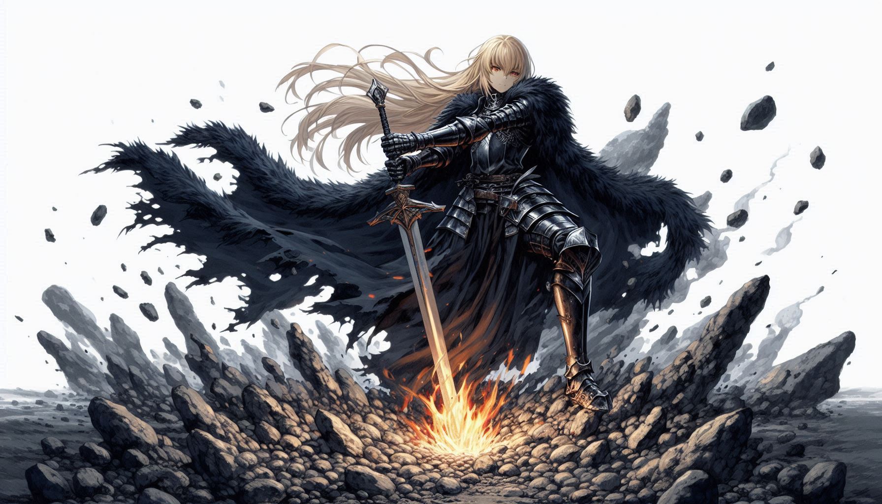 ブロンドの女騎士さん792 | の人気AIイラスト・グラビア