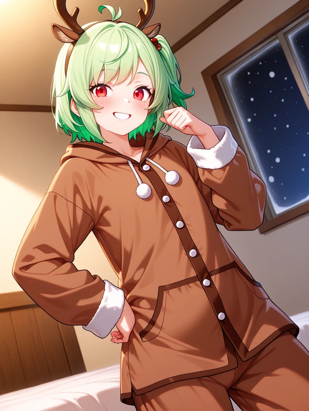 クリスマス限定！トナカイ牧場へようこそ！！