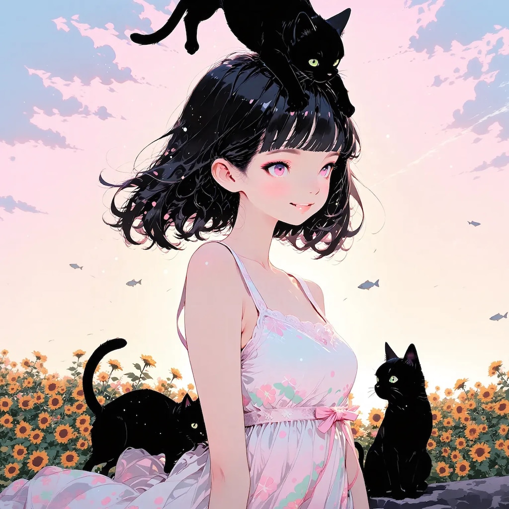 頭の上が好きな黒猫🐈‍⬛