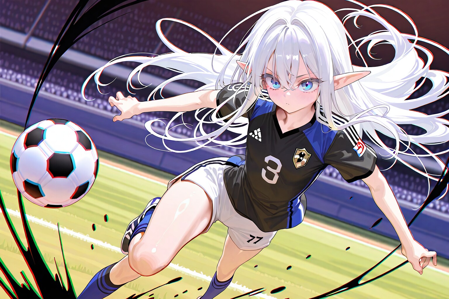 エルフなLILYちゃん。※別衣装＋サッカーver
