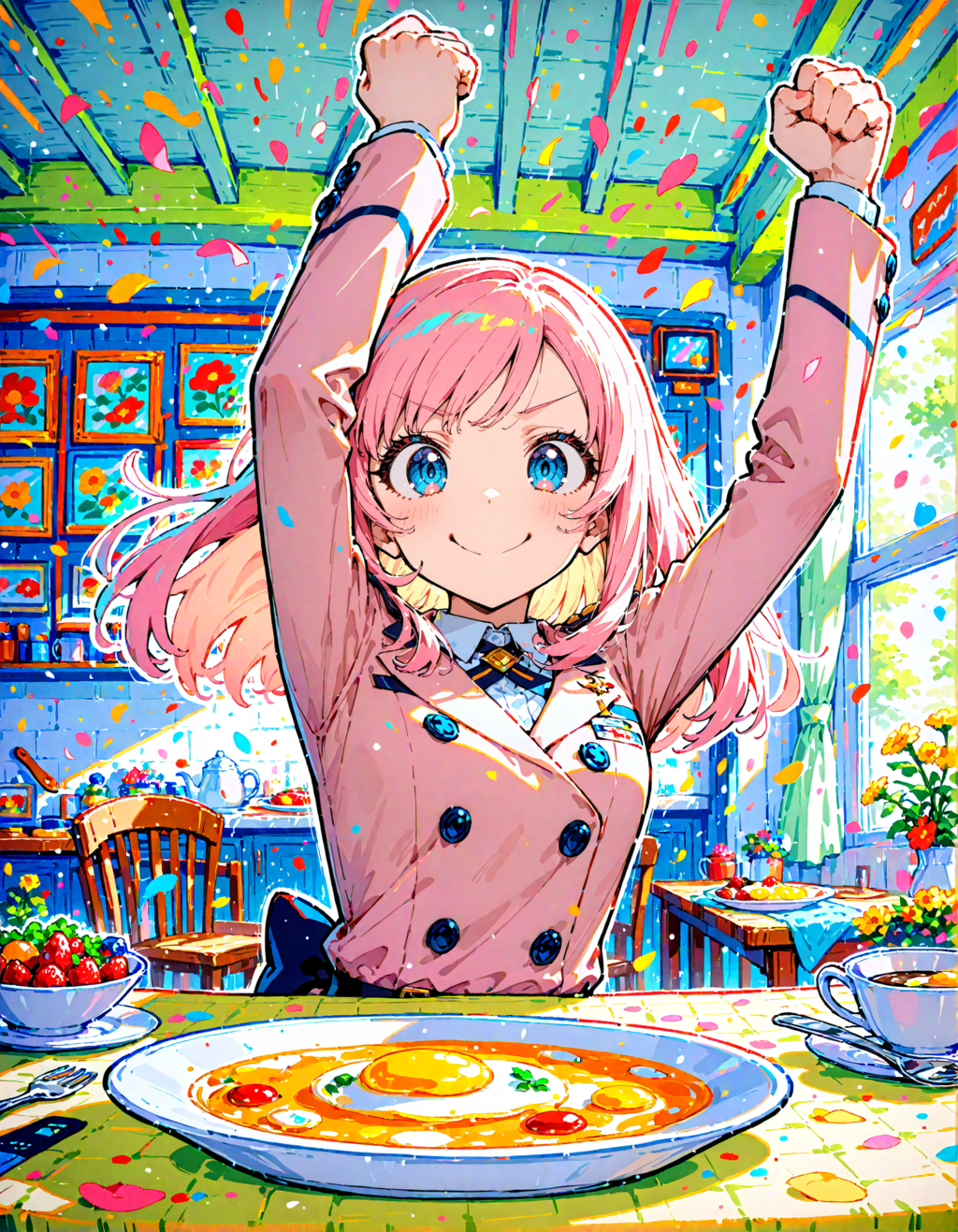 今日はガッツポーズの日。しっかりいい朝食の日　その７