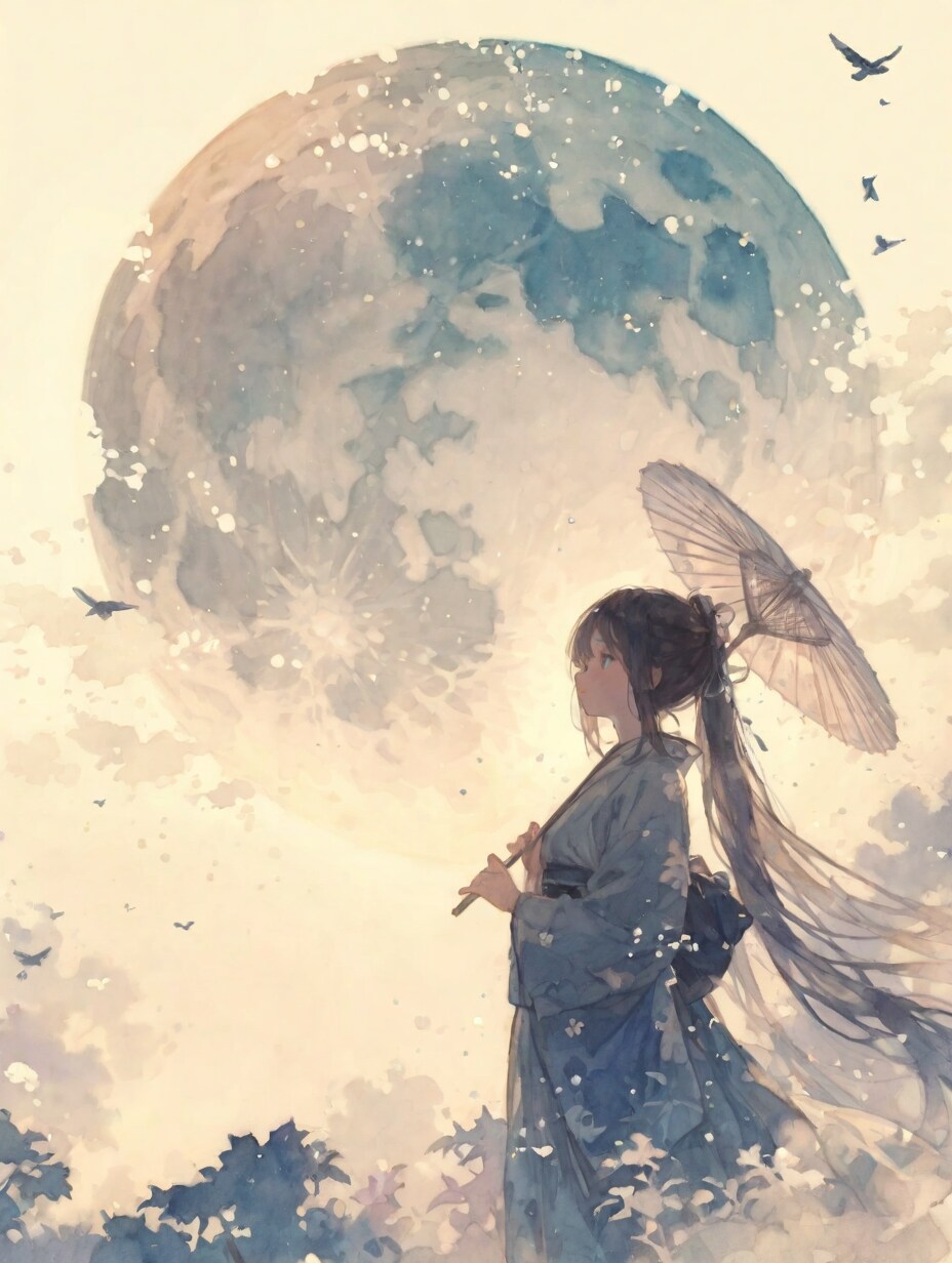 お月さま | の人気AIイラスト・グラビア