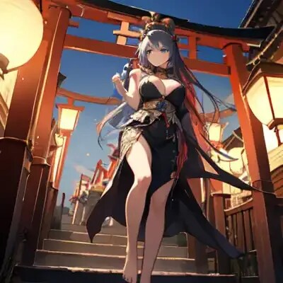 巫女四姉妹次女陰子