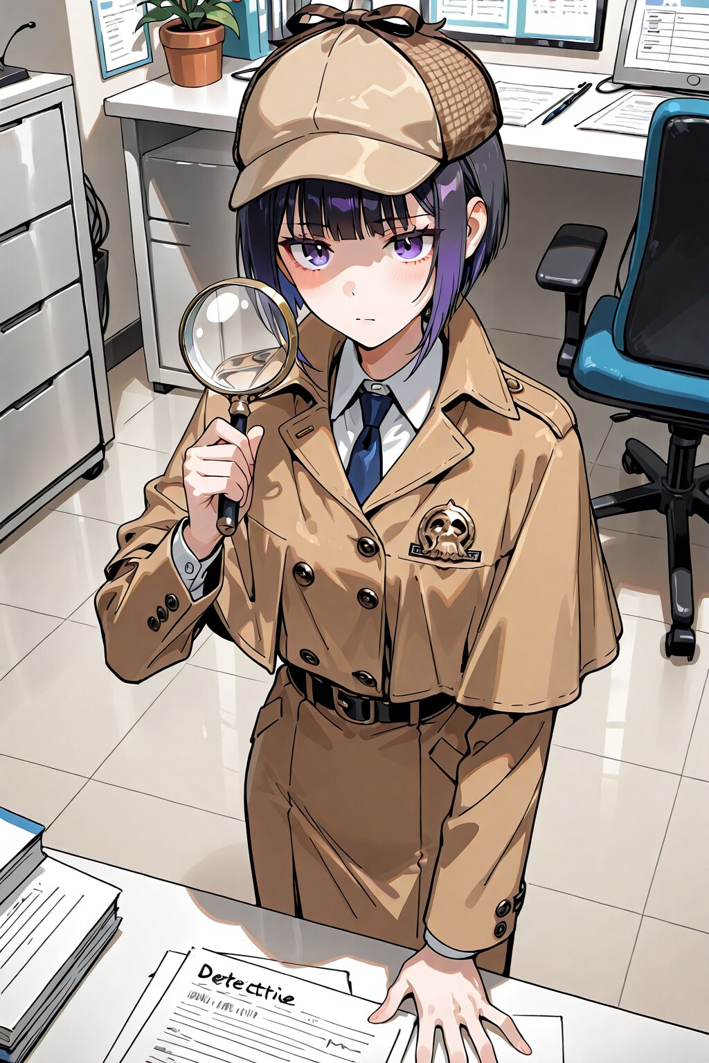 この虫メガネは何でも御見通しさ（クール）