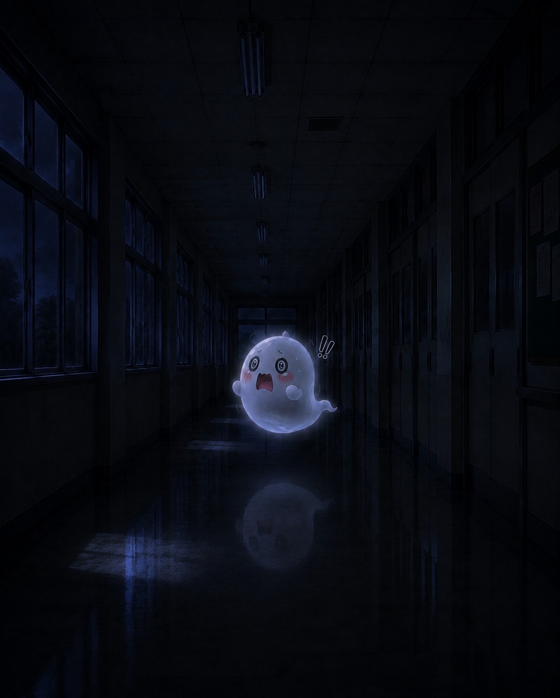 学校の怪異、びくりん | の人気AIイラスト・グラビア