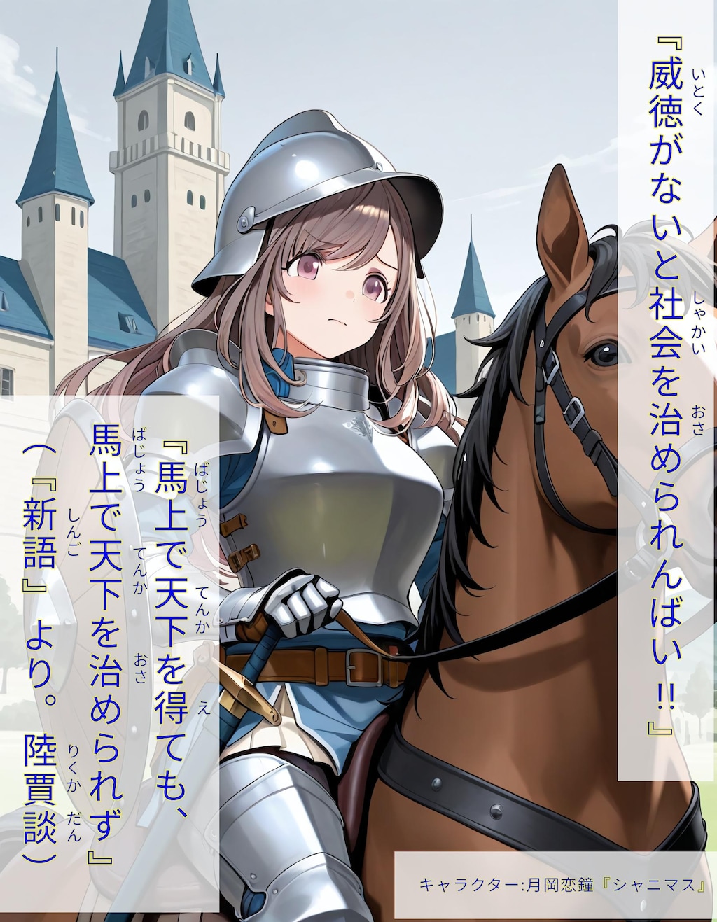 アイマスAI絵×古典