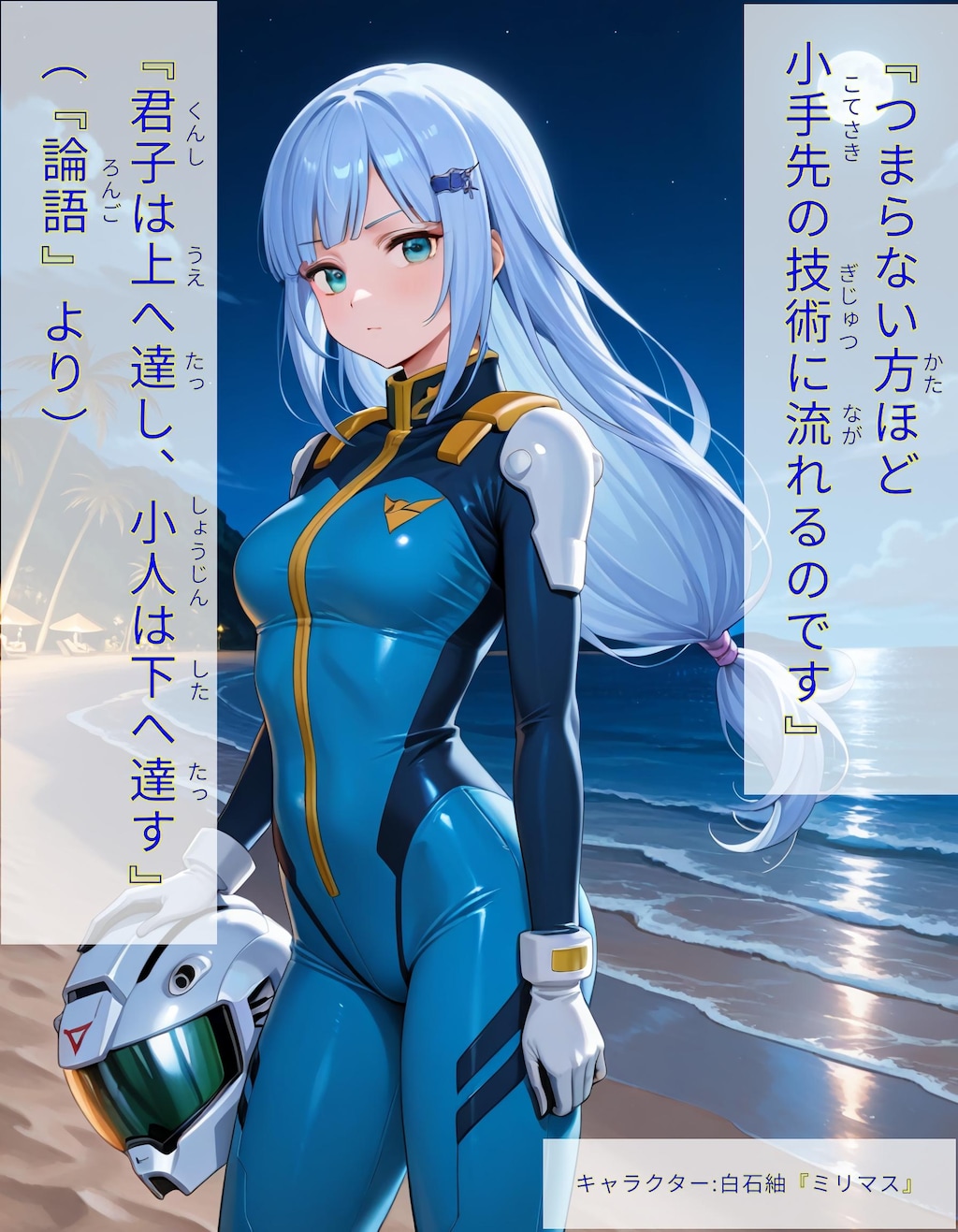 アイマスAI絵×古典