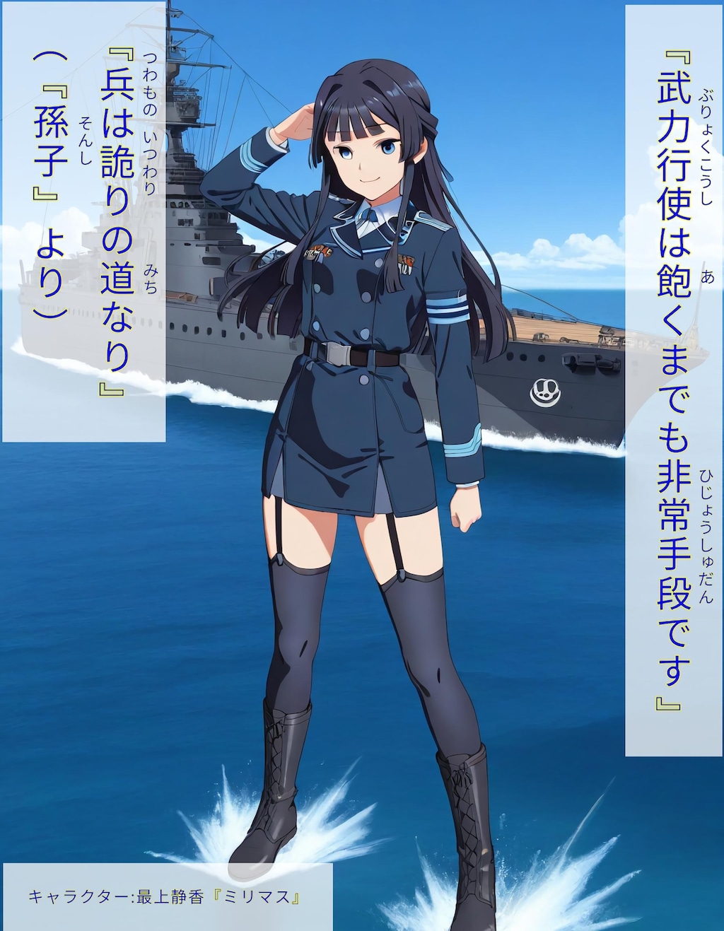 アイマスAI絵×古典