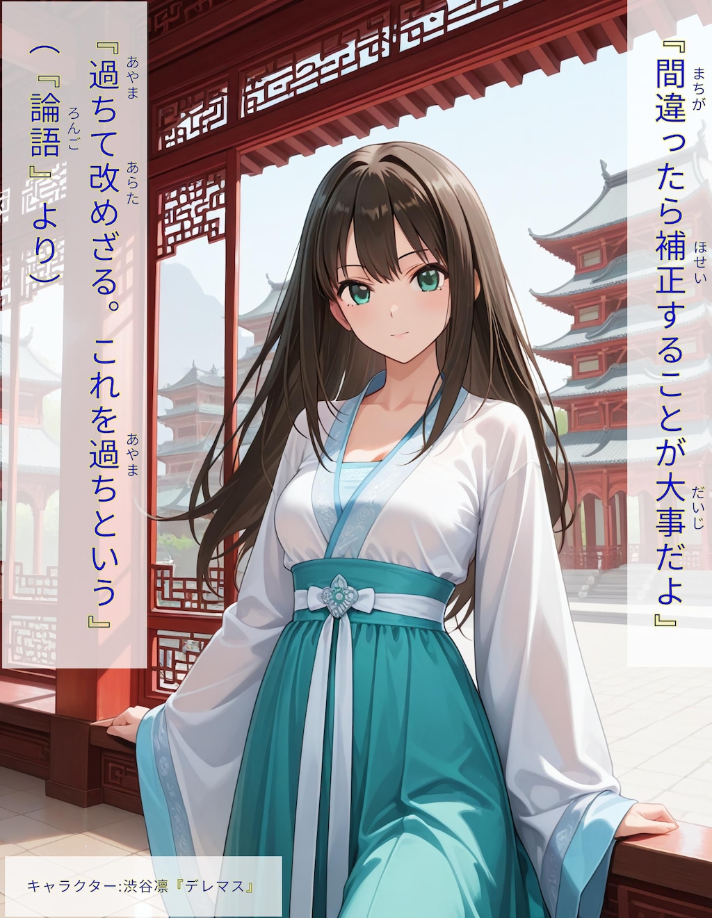 アイマスAI絵×古典