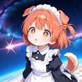 宇宙犬と化したれもちゃん 5枚目