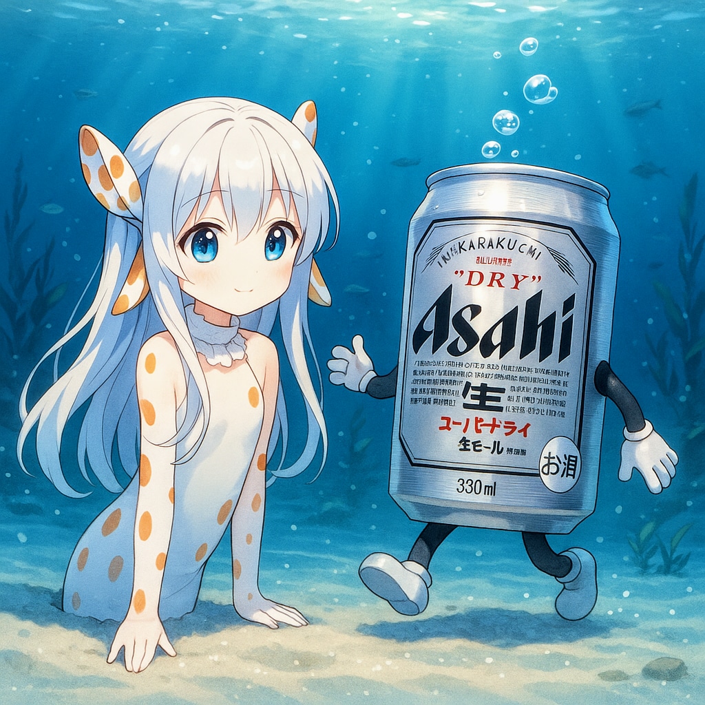 チンアナゴの小さな女の子