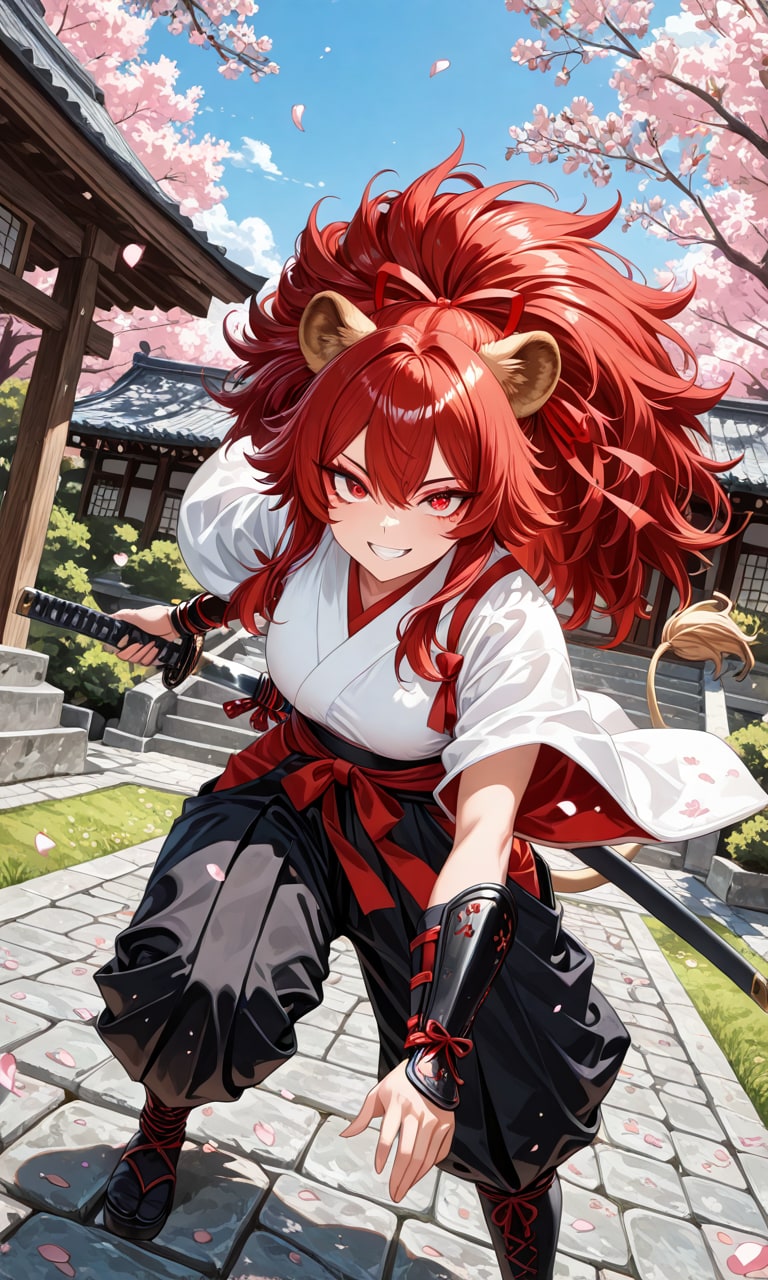 シエル(がおねぇ)戦闘体勢 | の人気AIイラスト・グラビア