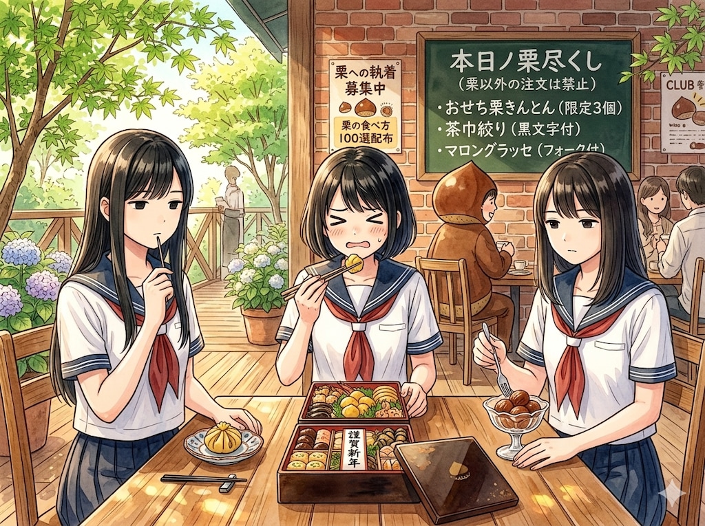 栗尽くし